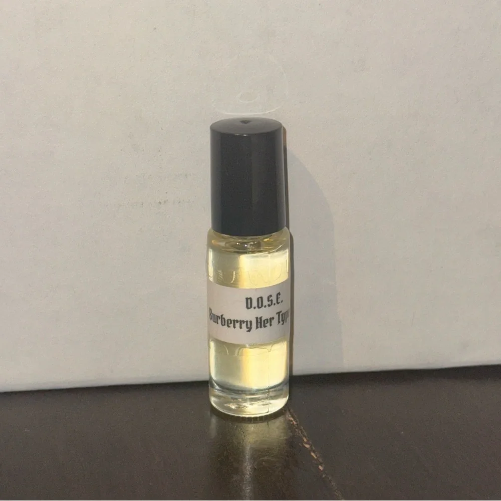3 Roll-On Dram Bottles Tester Oils Types B. Her, Can Can, TF: Fabulous C